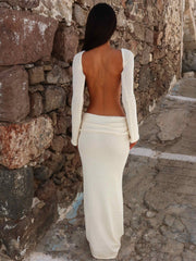 Camillo Maxi Skirt Cream