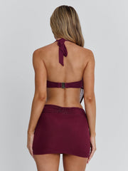 Kariel Mini Dress Purple