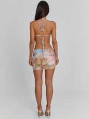 Kella Mini Dress Lagrono Ocean
